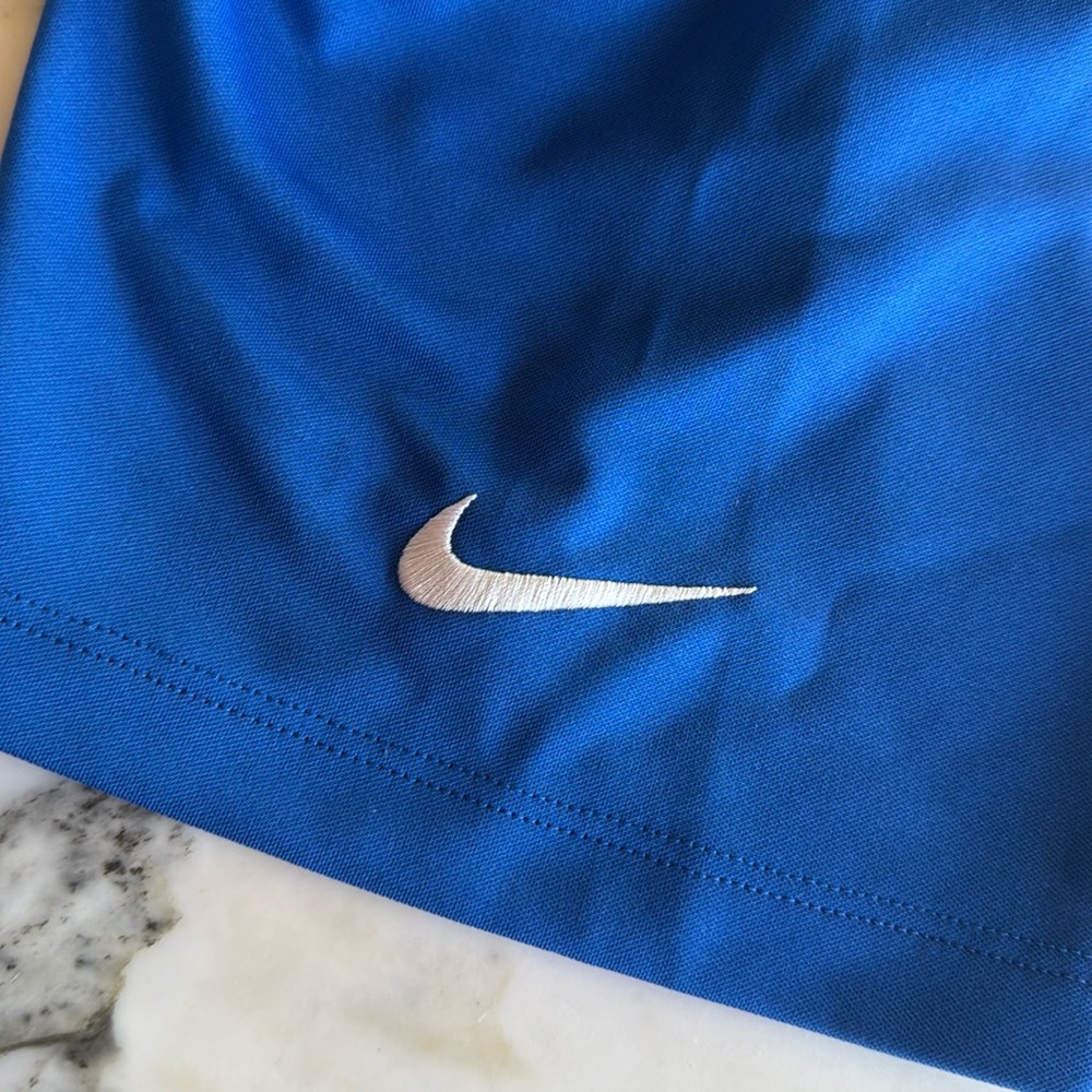 Nike Blue Golf Performance Standard Dri-Fit Polo Shirt Mens size Large - Picture 8 of 10